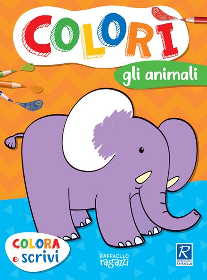 Gli animali. Colorì - Luisa Cardillo - copertina