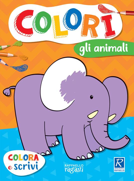 Gli animali. Colorì - Luisa Cardillo - copertina