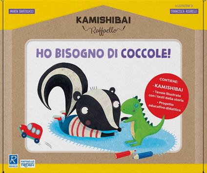 Ho bisogno di coccole. Kamishibai + tavole + guida. Ediz. a colori - copertina