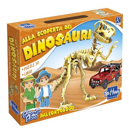 Alla scoperta dei dinosauri. Da grande sarò. Ediz. a colori. Con puzzle 3D - copertina
