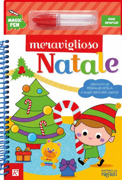 Meraviglioso Natale. Con pennarello ad acqua - copertina