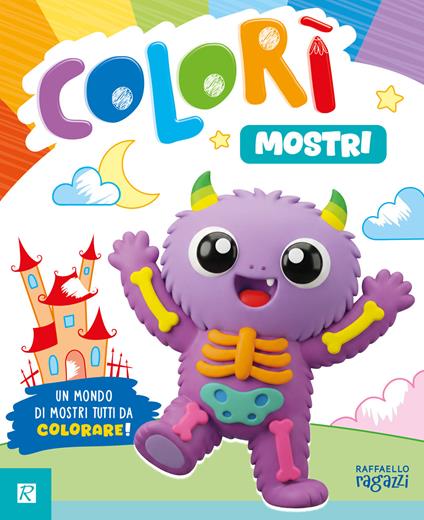 Mostri. Colorì. Ediz. a colori - copertina