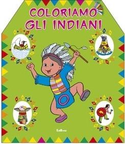 Coloriamo gli indiani - copertina