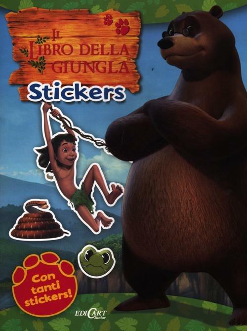 Il libro della giungla stickers. Con adesivi. Vol. 1 - Libro - Edicart 
