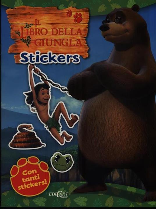 Il libro della giungla stickers. Con adesivi. Vol. 1 - 2
