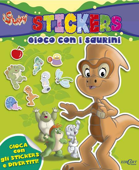 Viaggi ipergiurassici. I Saurini. Con adesivi - copertina