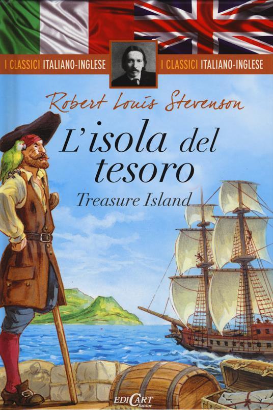 L'isola del tesoro-Treasure island. Ediz. bilingue - Robert Louis Stevenson - copertina