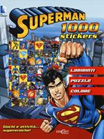 Superman. 1000 stickers. Ediz. illustrata