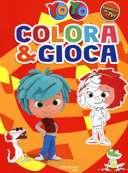 Colora & gioca. YoYo. Ediz. a colori - copertina