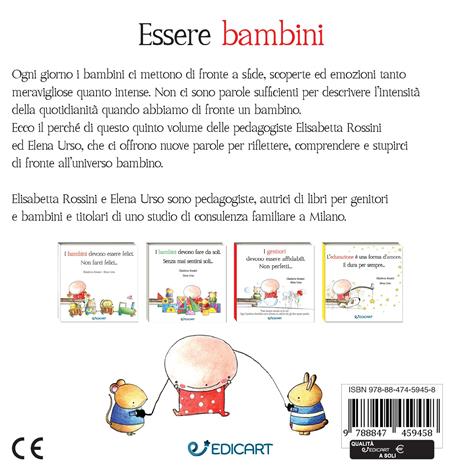 Essere bambini - Elisabetta Rossini,Elena Urso - 3