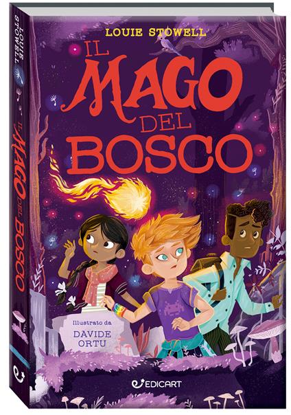 Il mago del bosco - Louie Stowell - copertina