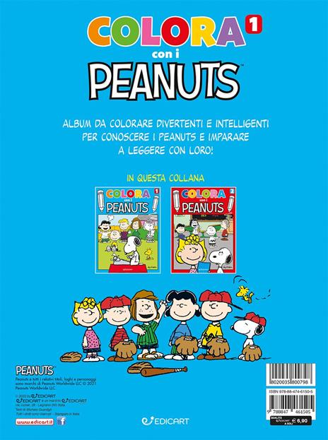 Colora con i Peanuts. Ediz. illustrata. Vol. 1: Blu - 3