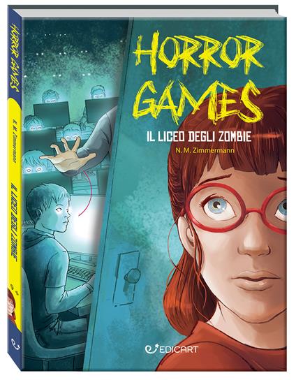 Cyber zombie all'attacco. Horror games - Naïma Murail Zimmermann - copertina