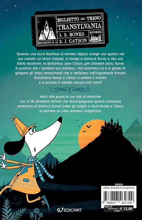 Gli orrori del castello stregato. Sherlock Bones - Tim Collins - 8