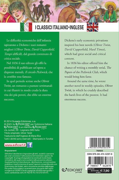 Oliver Twist. Testo inglese a fronte. I classici italiano-inglese. Ediz. bilingue - Charles Dickens - 3