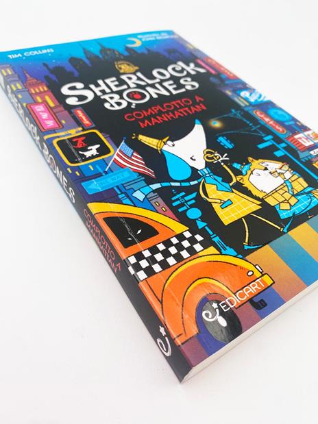 Complotto a Manhattan. Sherlock Bones - Tim Colins - copertina