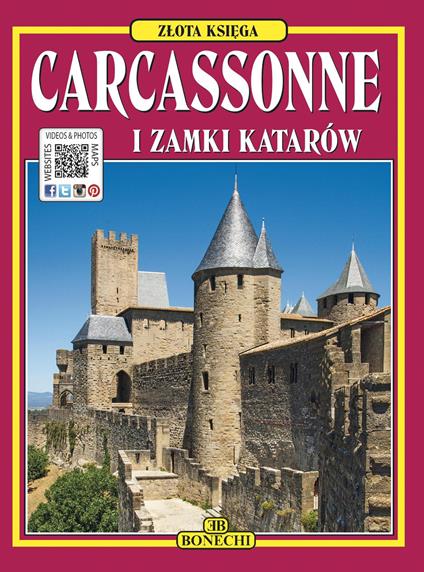 Carcassonne e i castelli catari. Ediz. polacca - copertina
