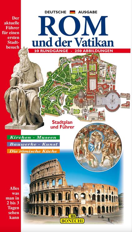 Roma e il Vaticano. Ediz. tedesca - copertina