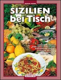 Sicilia a tavola. Ediz. tedesca - copertina