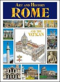 Roma e il Vaticano, arte e storia. Ediz. inglese - copertina