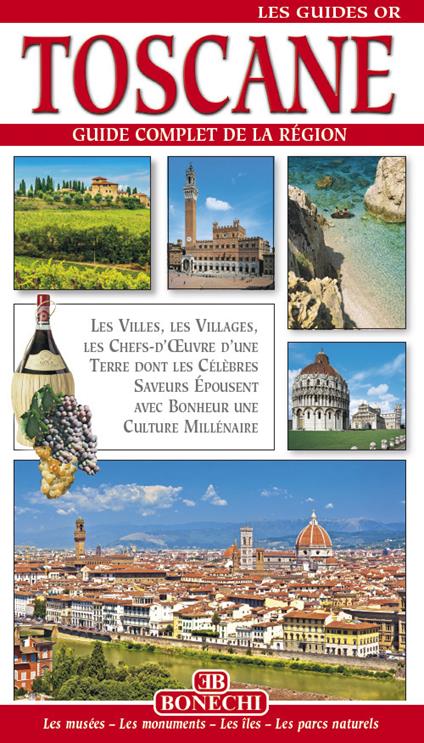 Toscana, guida oro. Ediz. francese - copertina