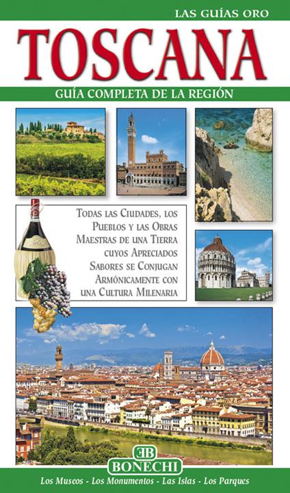 Toscana, guida oro. Ediz. spagnola - copertina