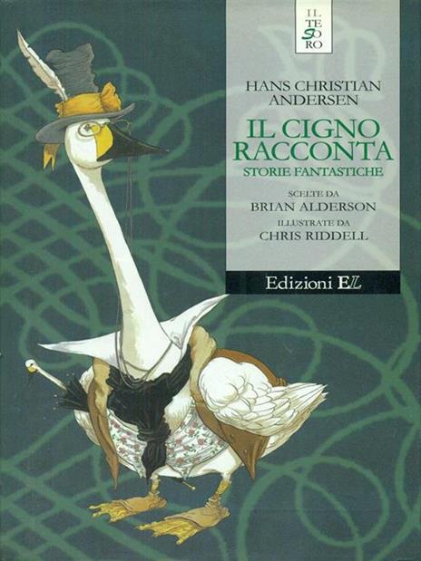 Il cigno racconta storie fantastiche - Hans Christian Andersen - copertina
