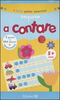Imparo a contare. Con adesivi - copertina