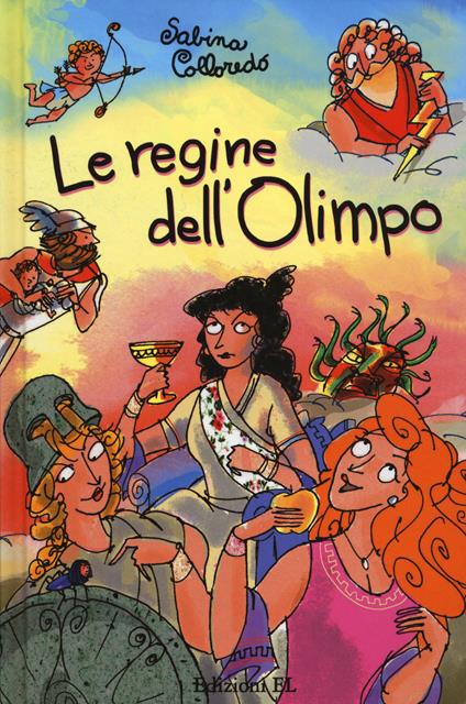 Le regine dell'Olimpo - Sabina Colloredo - copertina