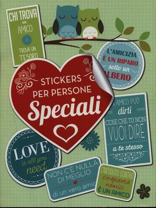 Stickers per persone speciali. Con adesivi - 3
