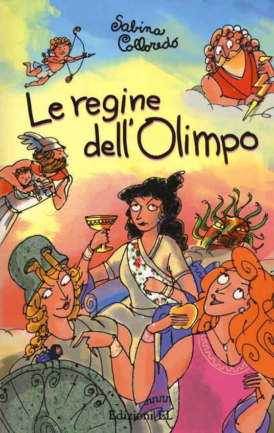 Le regine dell'Olimpo - Sabina Colloredo - copertina