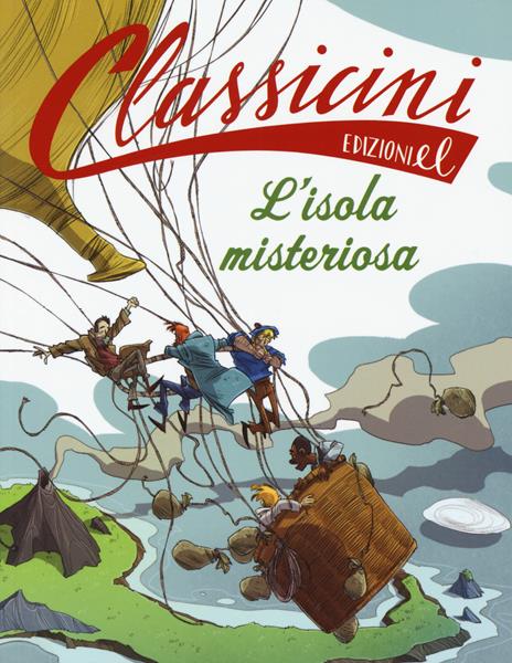 L' isola misteriosa da Jules Verne. Classicini. Ediz. a colori - Guido Sgardoli - copertina