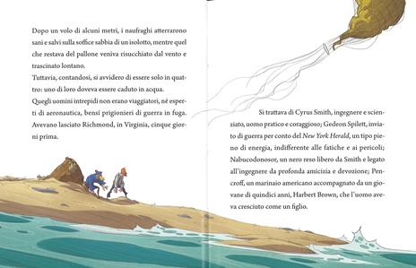 L' isola misteriosa da Jules Verne. Classicini. Ediz. a colori - Guido Sgardoli - 2