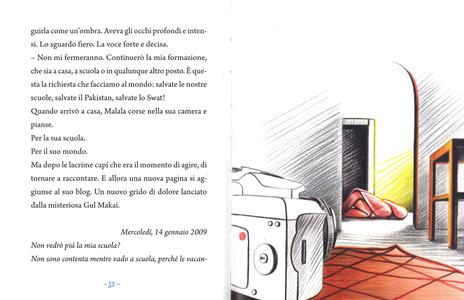 Malala. Una voce contro l'ignoranza. Ediz. a colori - Igor De Amicis,Paola Luciani - 4