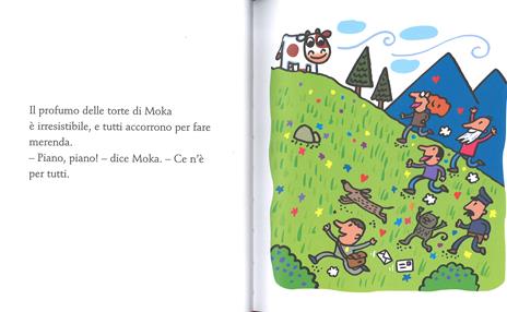 Le più belle storie illustrate della mucca Moka. Ediz. a colori - Agostino Traini - 2