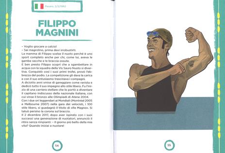 Campioni del nuoto di ieri e di oggi. Ediz. a colori - Daniele Nicastro - 5
