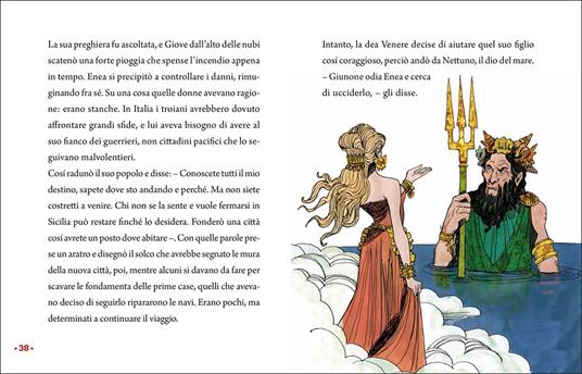 Eneide da Virgilio. Classicini. Ediz. a colori - Davide Morosinotto - Libro  - EL - Classicini
