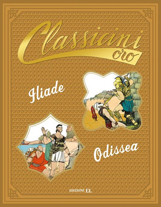 Iliade. Odissea - Pierdomenico Baccalario,Jacopo Olivieri - copertina
