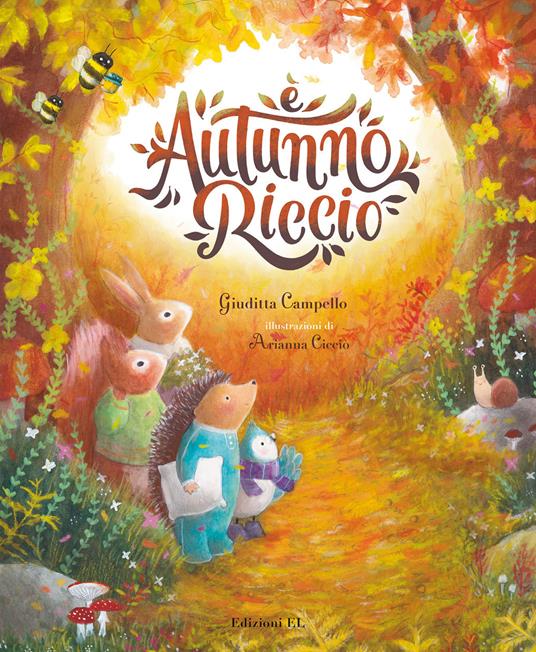 Leggo una storia d'autunno in 5 minuti! Stampatello maiuscolo. Ediz. a  colori - Giuditta Campello - Libro - Emme Edizioni - Tre passi