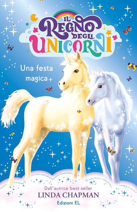 Una festa magica. Il regno degli unicorni. Vol. 9 - Linda Chapman - copertina