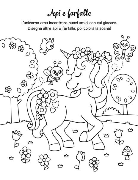 Magici unicorni da colorare. Ediz. illustrata. Con 16 pennarelli impilabili - 3