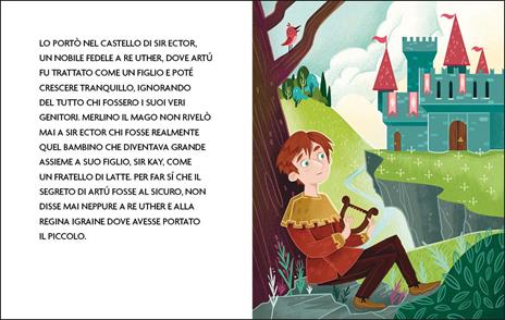 La leggenda della spada nella roccia. Stampatello maiuscolo. Ediz. a colori - Stefano Bordiglioni - 2