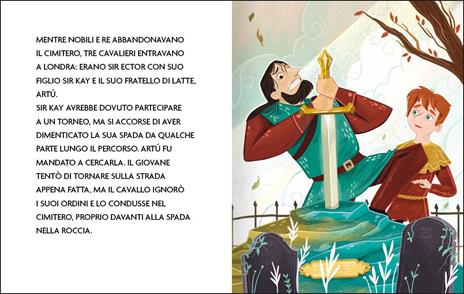 La leggenda della spada nella roccia. Stampatello maiuscolo. Ediz. a colori - Stefano Bordiglioni - 3