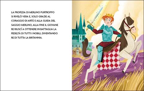 La leggenda della spada nella roccia. Stampatello maiuscolo. Ediz. a colori - Stefano Bordiglioni - 4