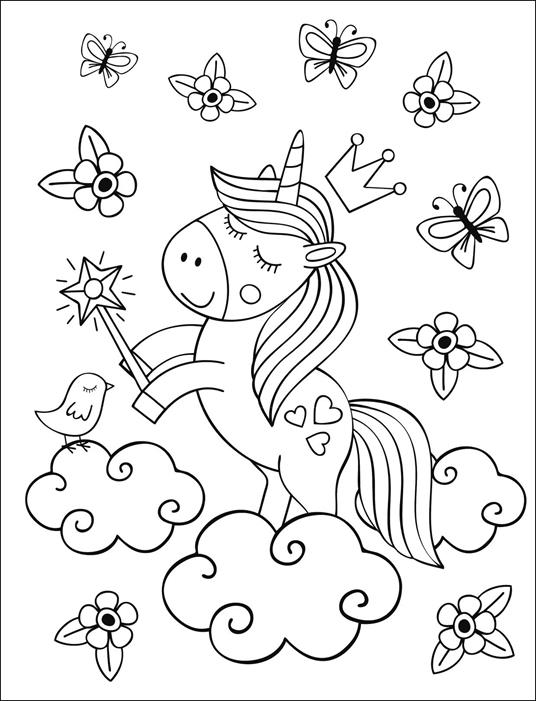 Caleidoscopio da colorare. Unicorni da sogno. Ediz. illustrata. Con 8 pennarelli. Con Adesivi - 2