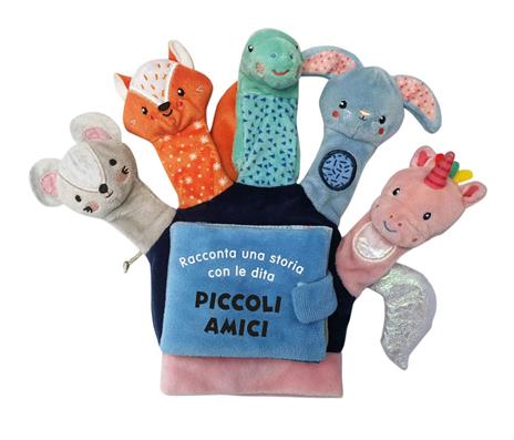 Piccoli amici. Un libro da animare. Ediz. a colori - copertina