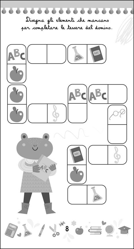 Il mio cofanetto di attività a scuola. Ediz. illustrata. Con 12 matite colorate - 2