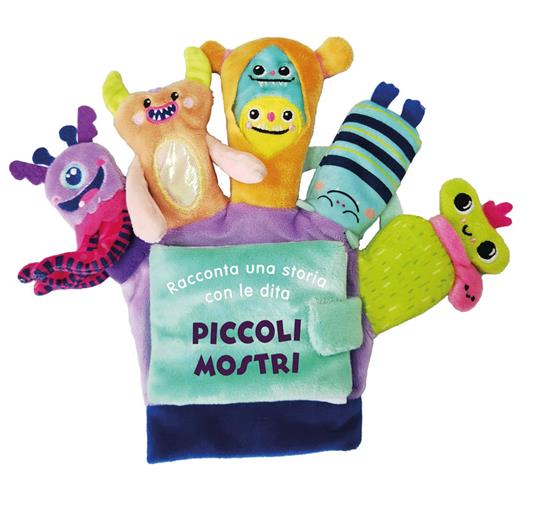 Piccoli mostri. Una storia da animare. Ediz. a colori - copertina