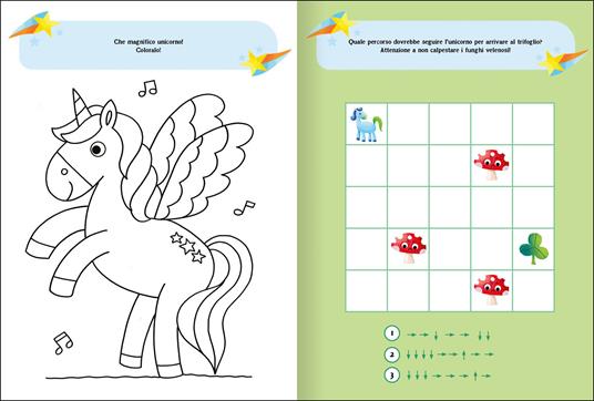 Gli unicorni. Adesivi scintillanti. Ediz. a colori - 2
