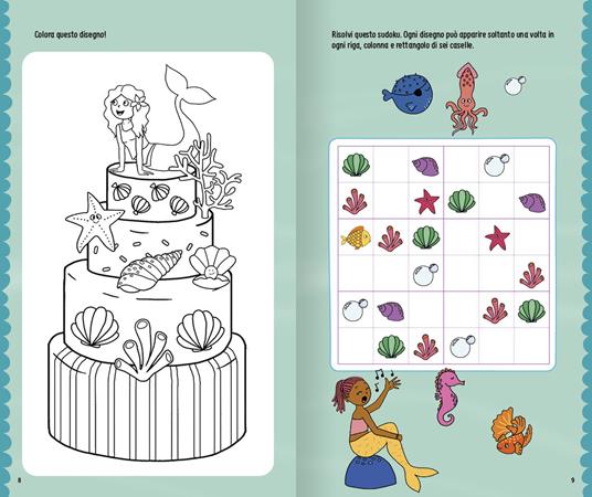 Sirene. Tatuaggi colorati. Ediz. a colori. Con tatuaggi temporanei - 3